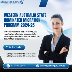 Western Australia - State Nominated Migration Places for the 2024-25 Program Year 