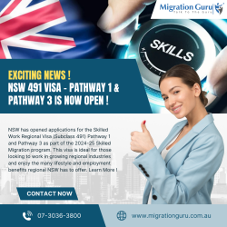 Exciting News! NSW 491 Visa – Pathway 1 & 3 Is Now Open!