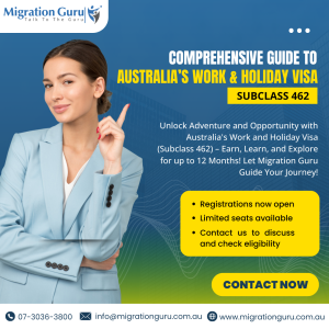 Guide to Australia’s Work and Holiday Visa (Subclass 462)