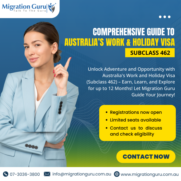 Guide To Australia’s Work And Holiday Visa (Subclass 462) - Migration Guru